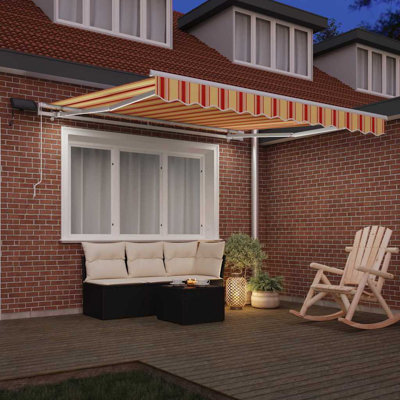 VidaXL Retractable Patio Awning