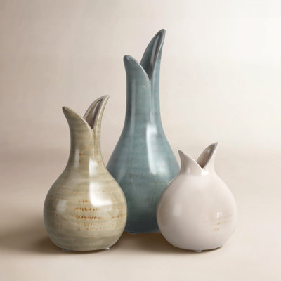 Kreger 8'' Ceramic / Porcelain Table Vase