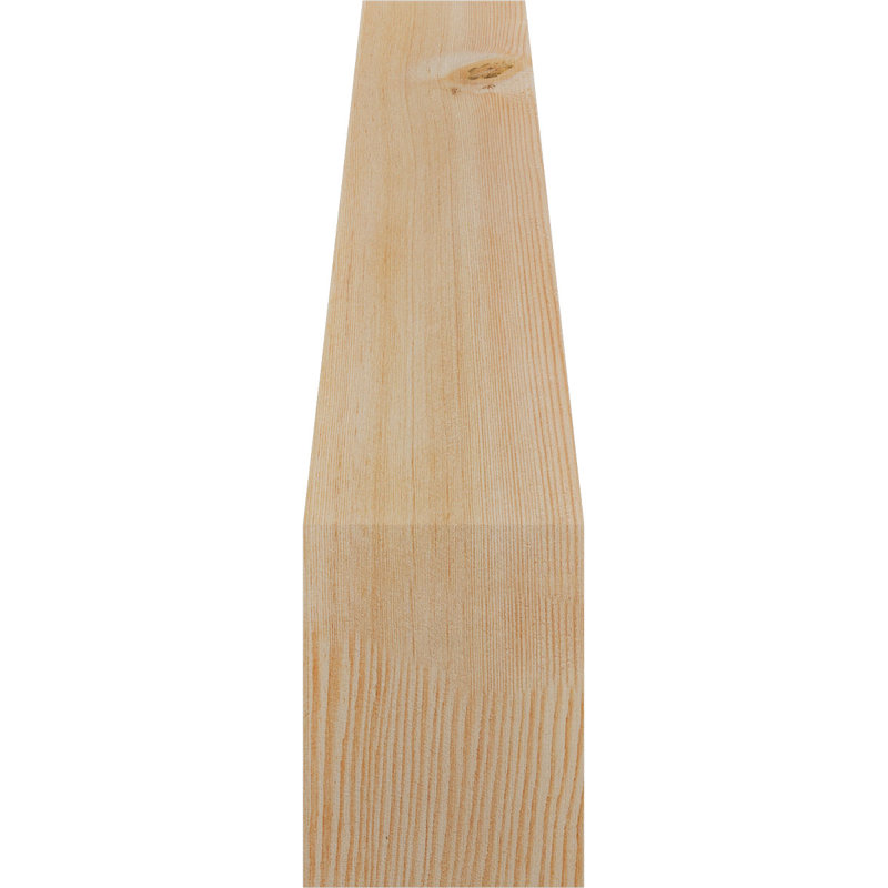 Attelle de genou Funston, Sapin de Douglas, Lisse, H 22 po x l 5,5 po x P 18 po