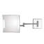 Quadrolo Flat Metal Lighted Wall Mirror