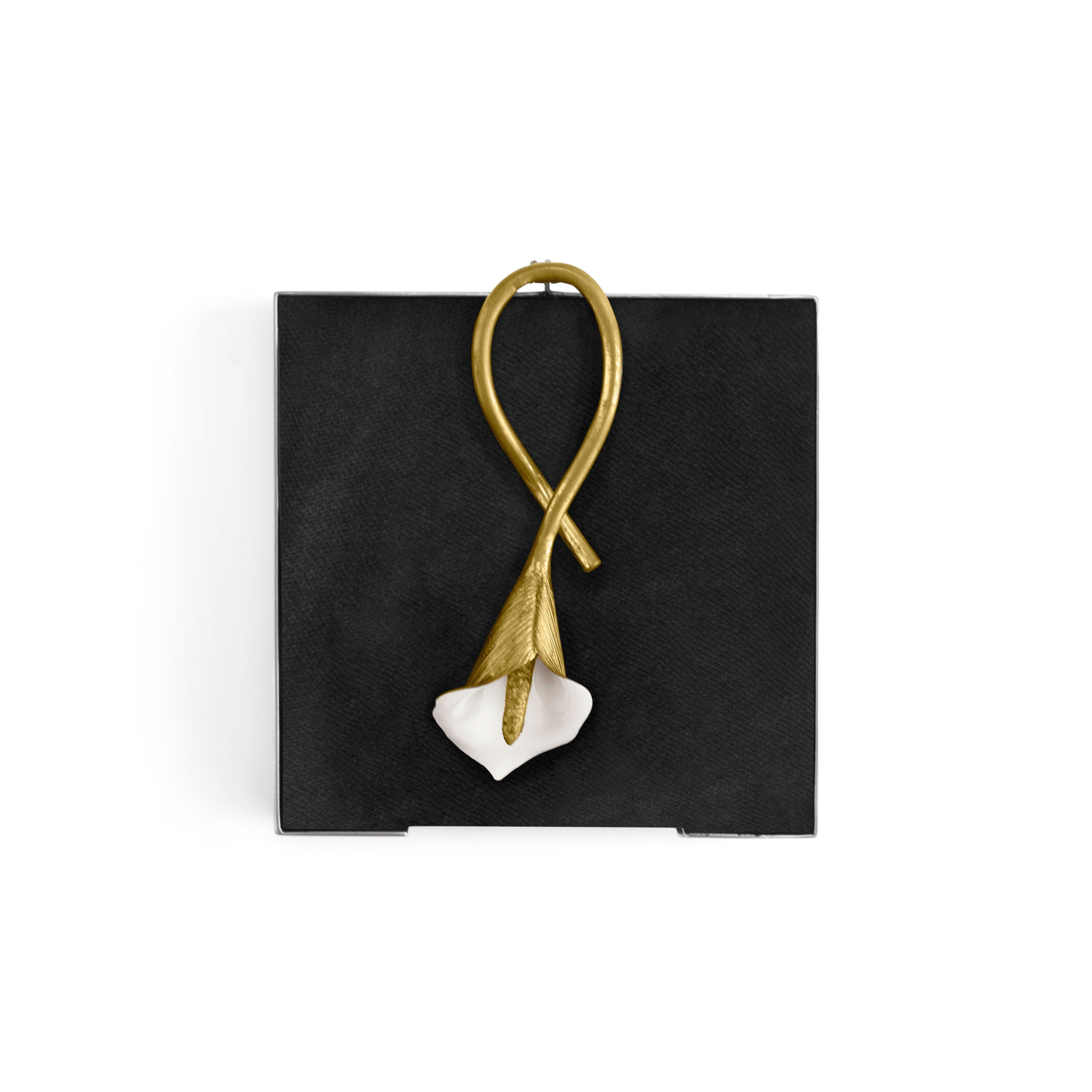 Michael Aram Calla Lily Cocktail Napkin Holder | Perigold