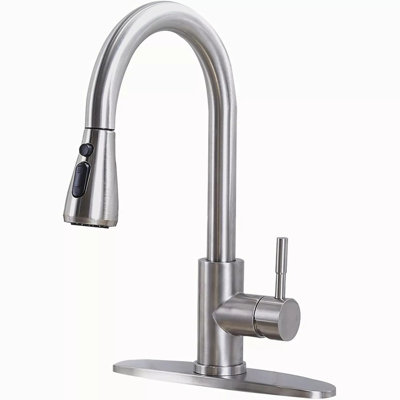 Kitchen Faucet Sink Pull Out Touchless Single Handle Kitchen Faucet -  Senlesen, 8-QH2203ZS