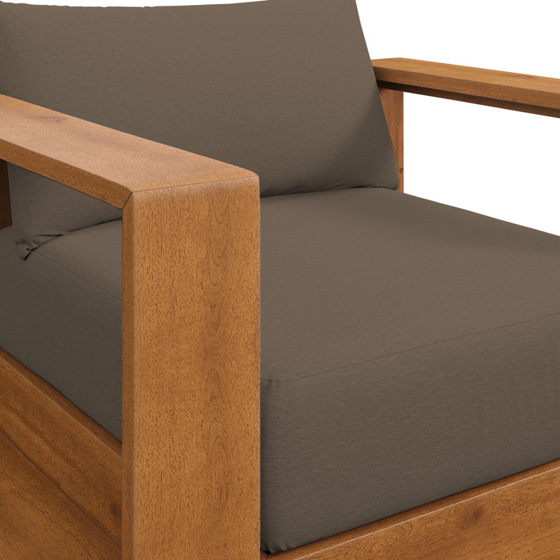 Tahoe Outdoor Patio Acacia Wood Chair