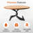 Mamba Metal Dining Table Base