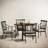 Alyah 4 - Person Patio Dining Set with Round Table , Cushions Included