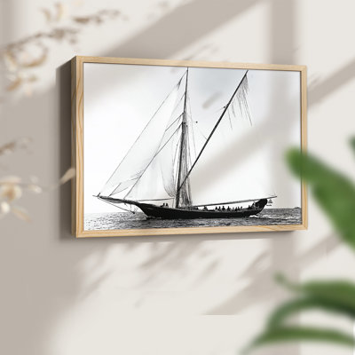 Nautical Series-XLVII -Framed Print - Restickable