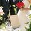 18 têtes / bouquet de fleurs artificielles en soie artificielle pour mariage-114217344