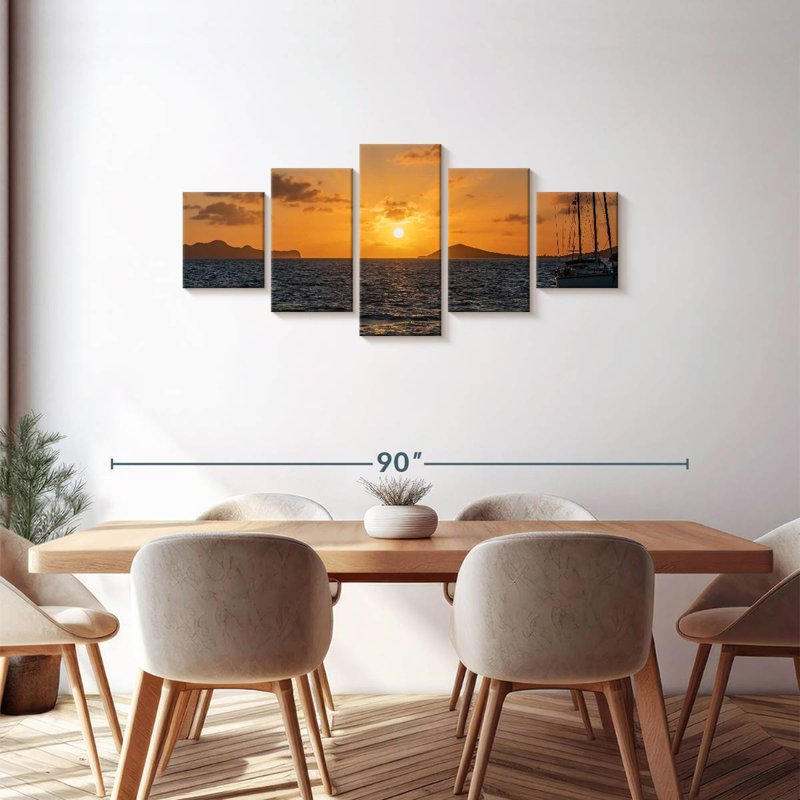 Sunset Horizon, 30" H x 68" W