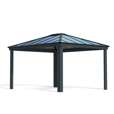 Dallas 4m x 3.5m Metal Patio Gazebo