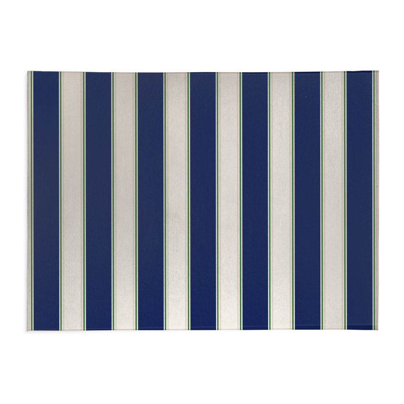 Tapis de bureau Cabana, L 36 po x P 60 po, Marine
