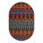 Newt Ikat Blue Indoor/Outdoor Area Rug-278987172
