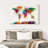 Aliaz World Map Paint Splashes III-107854792