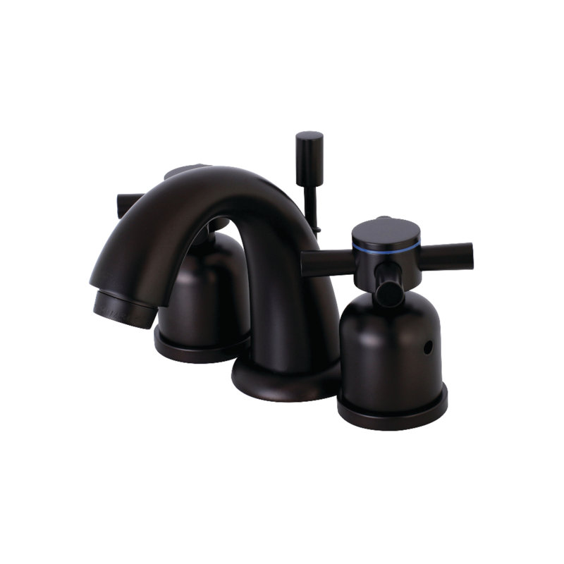 Robinet de salle de bain espacé Kingston, Bronze huilé