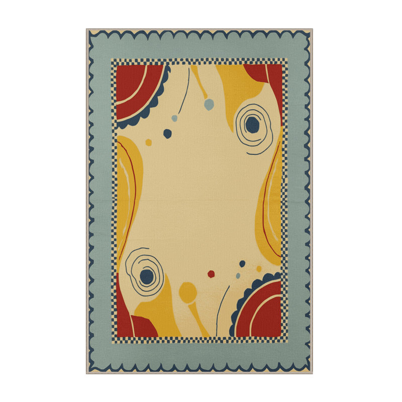 Dynamic Bop Rug, Rectangle 5' x 8'