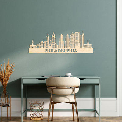 Handmade Cities & Countries Wall Decor on Solid Wood