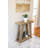 Natural Luxe A-frame Console Table