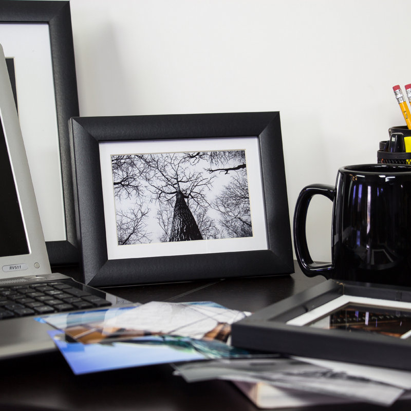 Cadre photo simple Boyers mat, L 14 po x H 18 po, Imbuia