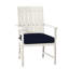 Croquet Patio Dining Armchair with Cushions-24278362-63310350-70085727