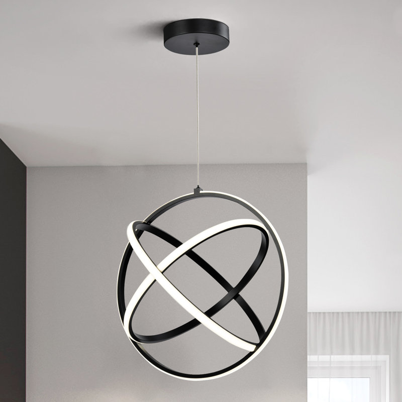 Columbia 3 - Light Dimmable LED Globe Chandelier