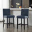 Tabouret de bar rembourré avec structure en bois massif-103430632-122430099-119603247