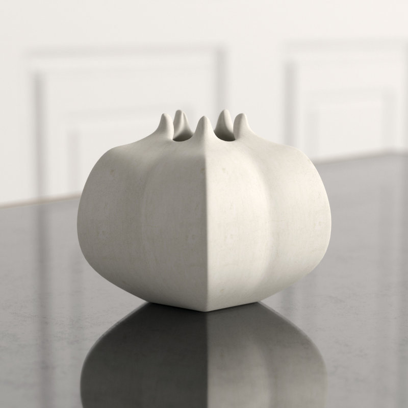 Star Fruit Vase, 4" H x 5" W x 5" D
