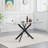 7 Piece Glass Dining Table Set for 6, Modern 60" Glass Kitchen Table with Metal Leg, Tufted Velvet Upholstered Dining Chair, Rectangle Dining Table and Chairs Set for Kitchen-948036867