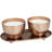 Metal Rose in Paradise Scented Grid Patterned 10 oz 1 Wick Decorative Candle with White Wax-91735979