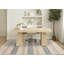 Tapis rayé beige moderne contemporain d'intérieur-1430290253