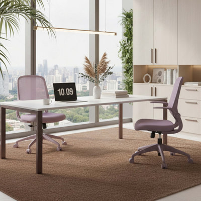 Fauteuil de bureau ergonomique et coloré 350LBS Home Office Mesh