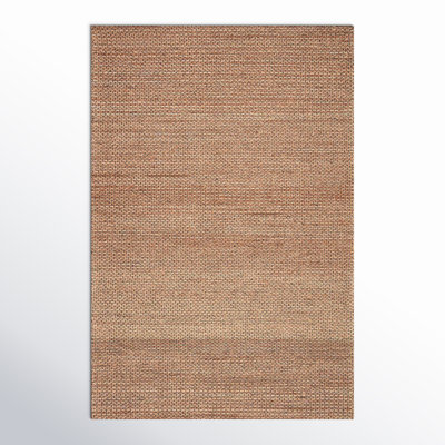 Abisai Handmade Flatweave Brown Area Rug