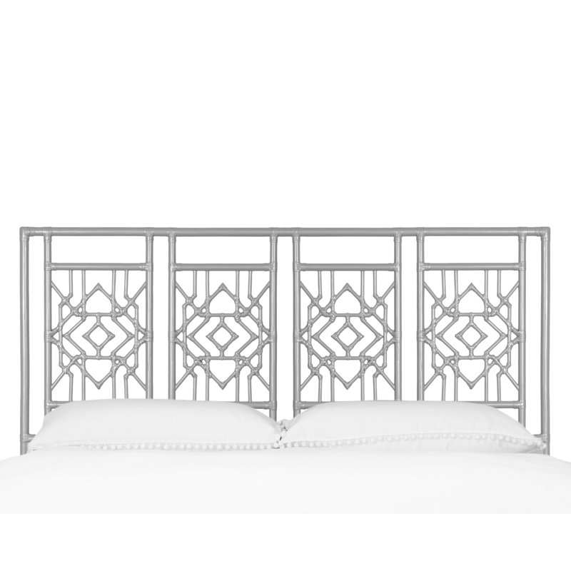 Tulum Bed, King, Light Gray