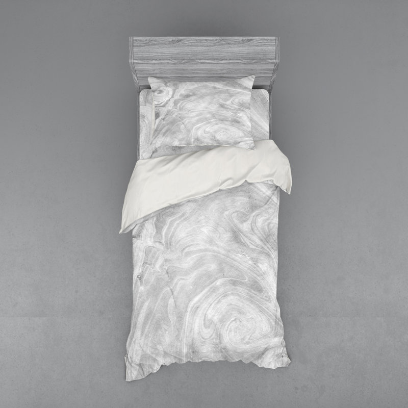 Ensemble de housse de couette en microfibre moderne et contemporain, Housse de couette simple + 6 pièces supplémentai