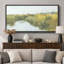 Peaceful Countryside River with Golden Fields-125011860-125011861