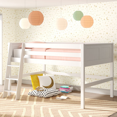 Lit mezzanine en bois massif Burkley par Mack & Milo ™