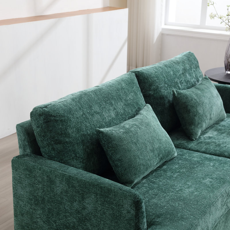 68,9 po Deshazer, Chenille verte