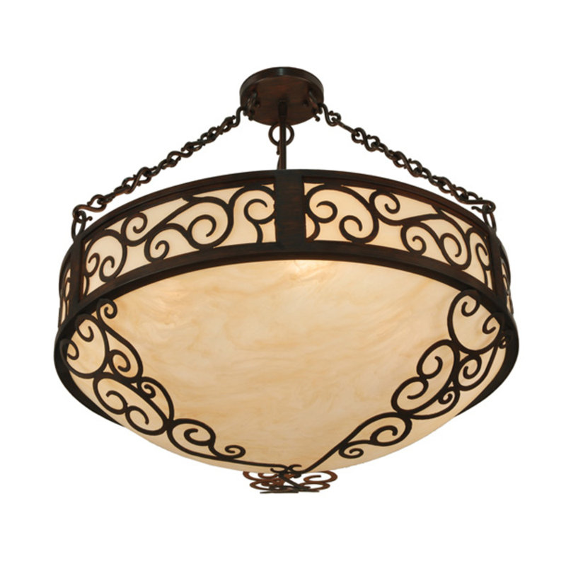 Adalai 4 - Light Bronze Single Pendant