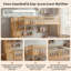 Lit superposé simple au-dessus d'un lit simple avec échelle de rangement, structure en bois massif, barrières de sécurité complètes, aucun sommier nécessaire pour la chambre des enfants-1521115993