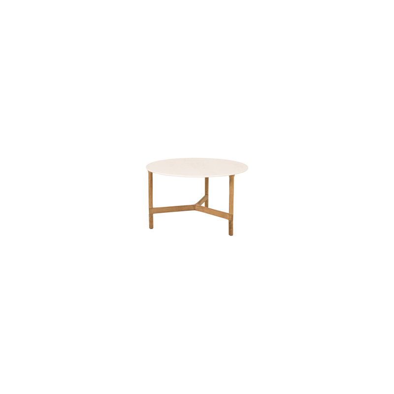 3 Piece Coffee Table Set, Ceramic 