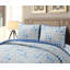 Ensemble de courtepointe 3 pièces Claus double / grand 86 x 86 bleu / gris-1801623501