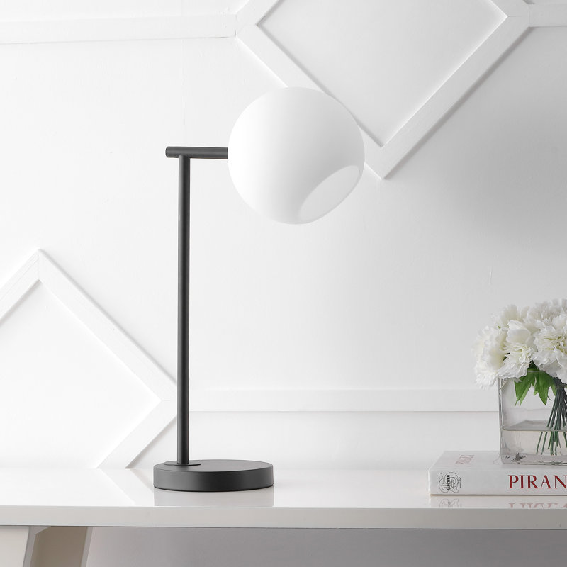 Lampe de table 21 "Earnhardt, Noir, noir, noir, noir