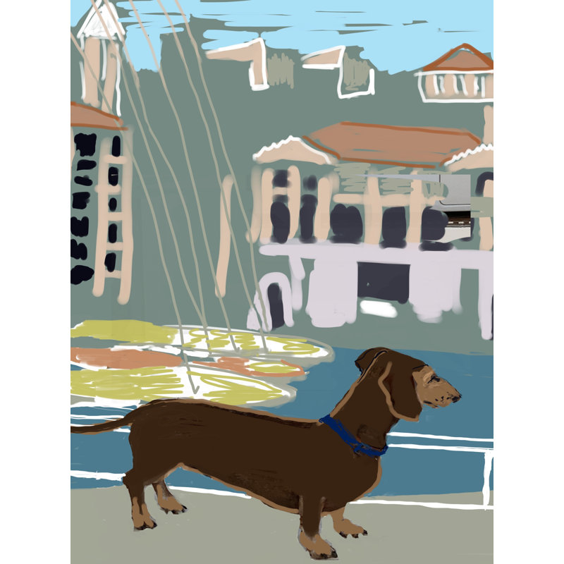 Marseille Dock Print by Deborah Blum, 32" H x 24" W, Wrapped Canvas
