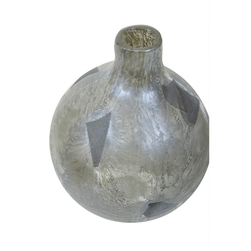 Ancey Glass Table Vase, 21cm H x 17cm W x 17cm D