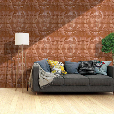 Panneau mural en vinyle auto-adhésif 28 "x 28" Falkirk Jura II