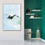 «Highland Dunes» «Crane In Flight 2» par Mercedes Lopez, art mural sur toile Charro-1991845652