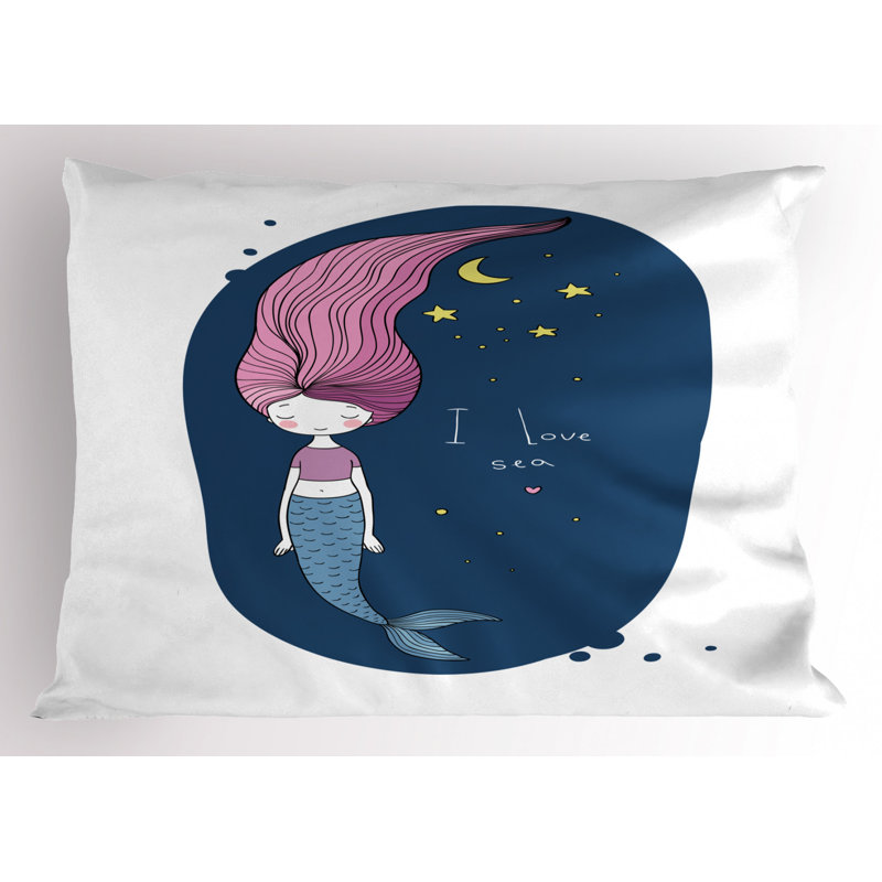 Star Polyester Sham Set, Twin
