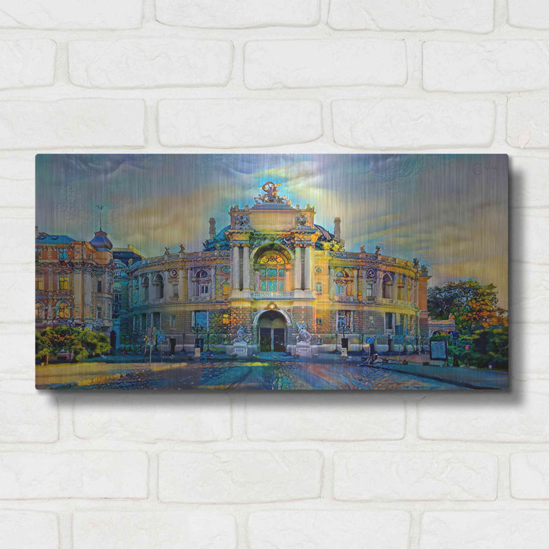 Luxe Luxe Art, Opéra et ballet d'Odessa, en Turquie, L 24 po x H 12 po
