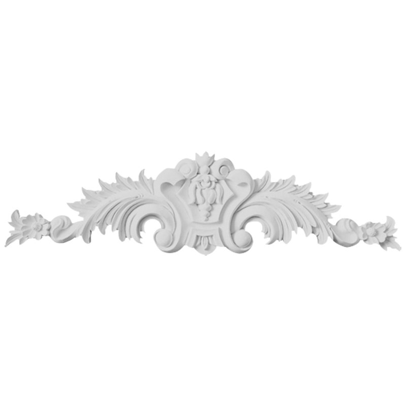 2.88'' H x 11.5'' W x 0.75'' D Urethane Onlay Scroll