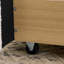 Structure de lit tapissier de style minimaliste moderne - Tissu de fil circulaire-1302823881