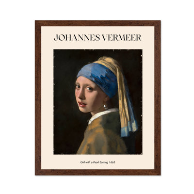 Johannes Vermeer - Fille avec une perle