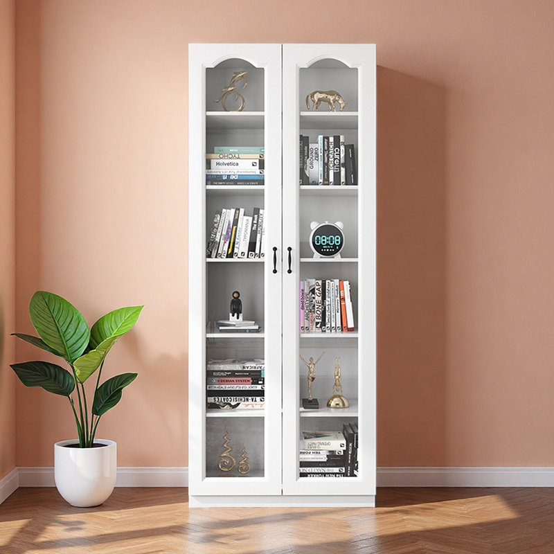 French style romantic home storage bookcase